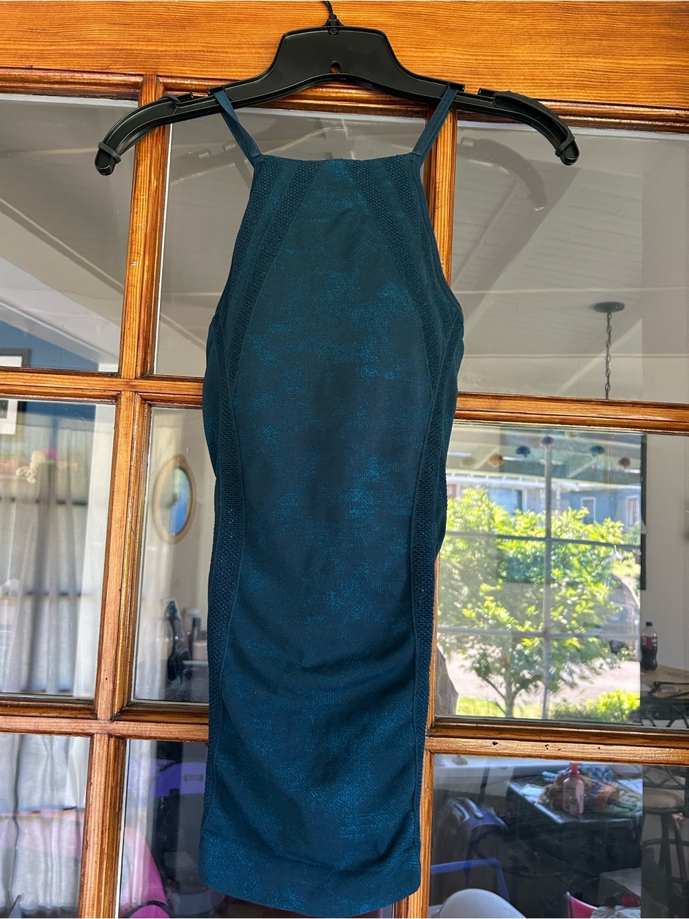 Athleta Teal Halter  Top